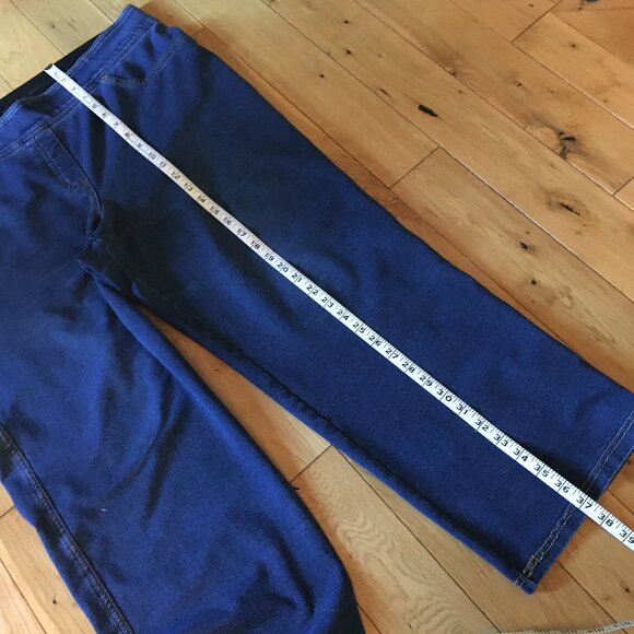 ADX Blue Denim Stretchy Straight Fit Ladies Pull-on Jeans 18-20 - Picture 14 of 14